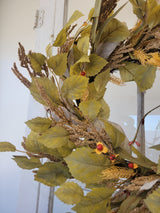 24" Olive Salal Wreath