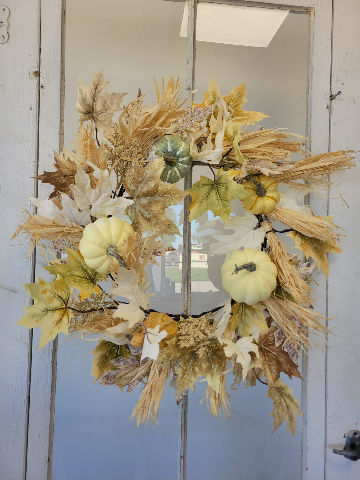 Harvest Leaf Husk Wreath