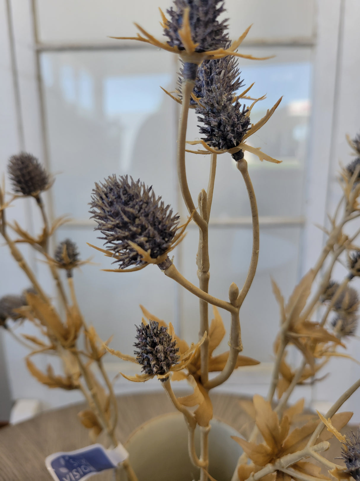 Lavender Eryngium Thistle Spray