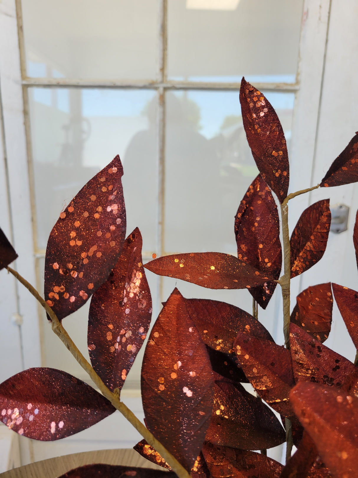 Bronze Glitter Laurel Spary