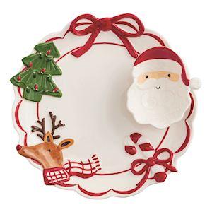 Christmas Chip & Dip Server