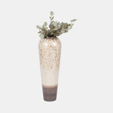 Small Opulence Metal Floor Vase- Pickup Only