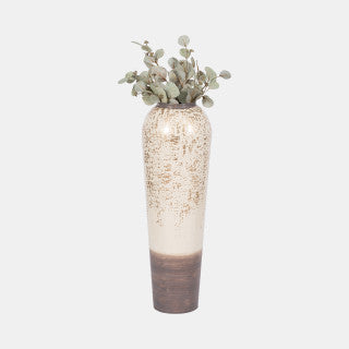 Medium Opulence Metal Floor Vase- Pickup Only