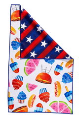 July Barbeque Reversible Towel