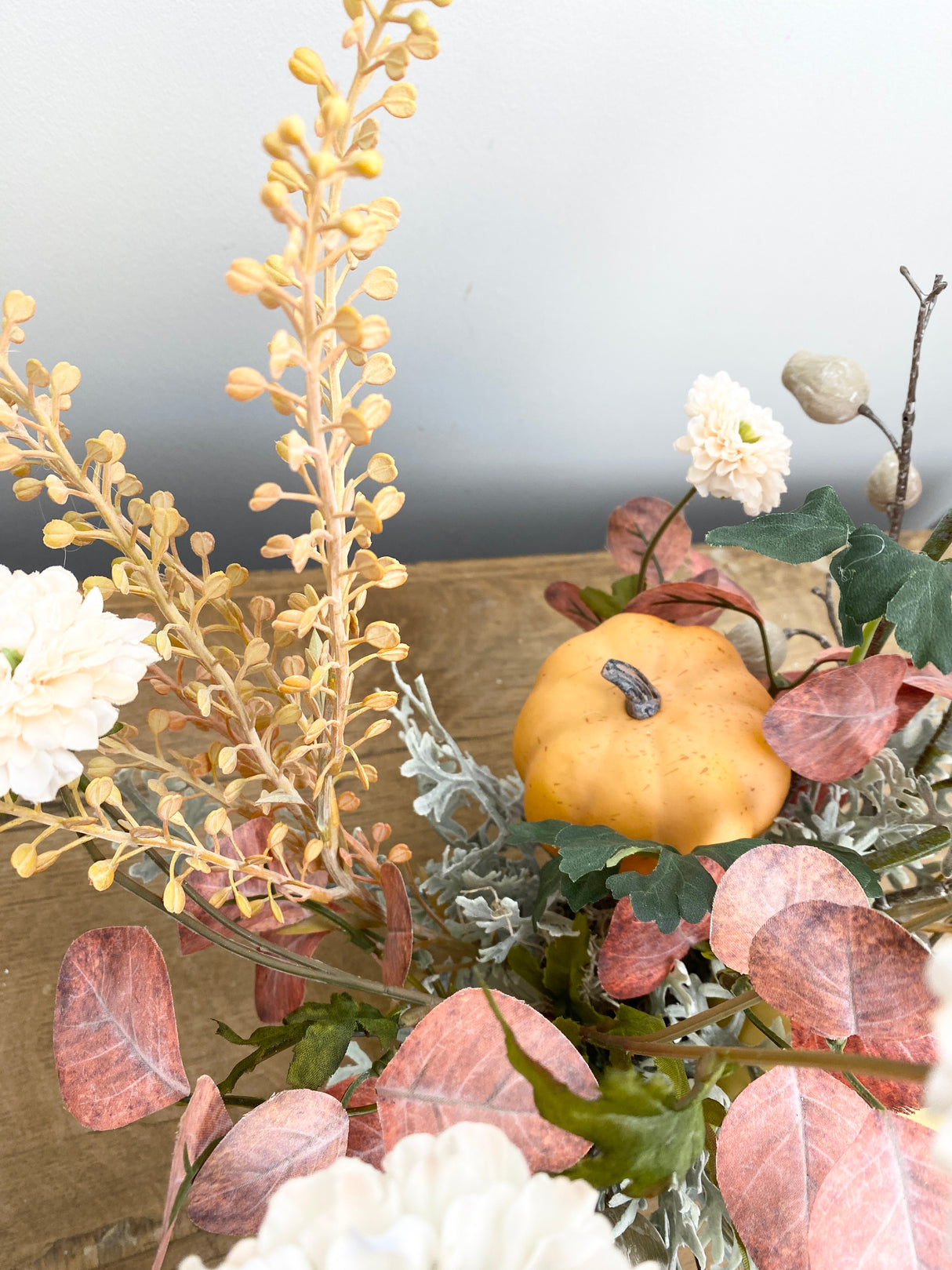 22" Autumn Asymmetry Centerpiece