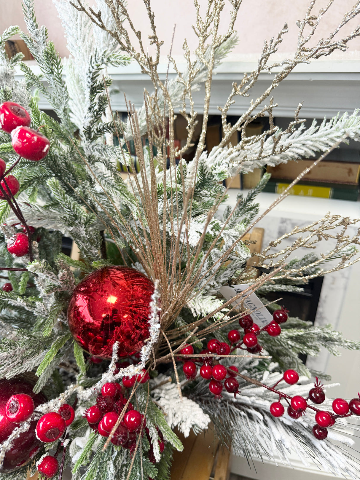 38" Magic Of Christmas Porch Pot