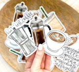 But First Coffee Sticker