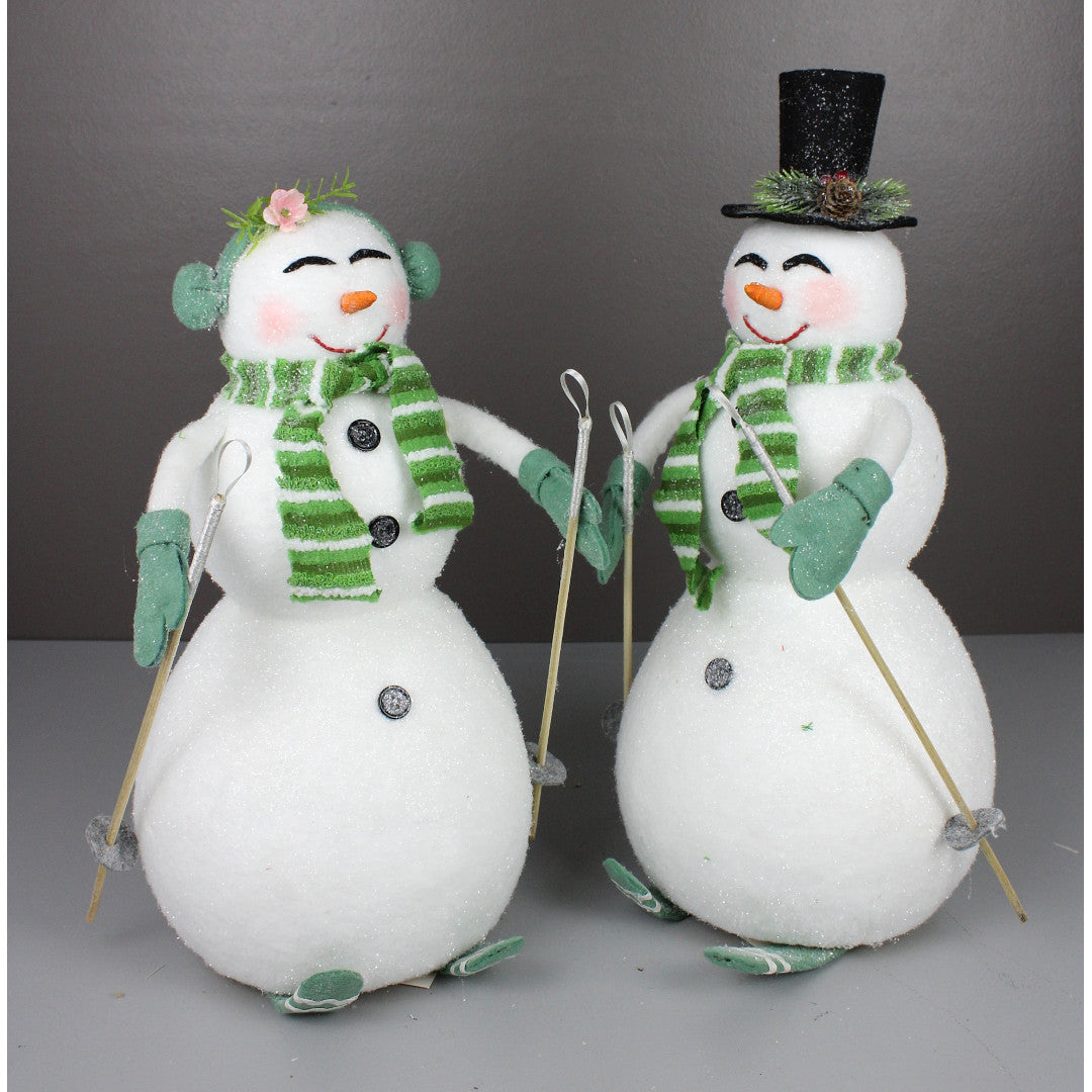 Skiing Snowman -2 Styles