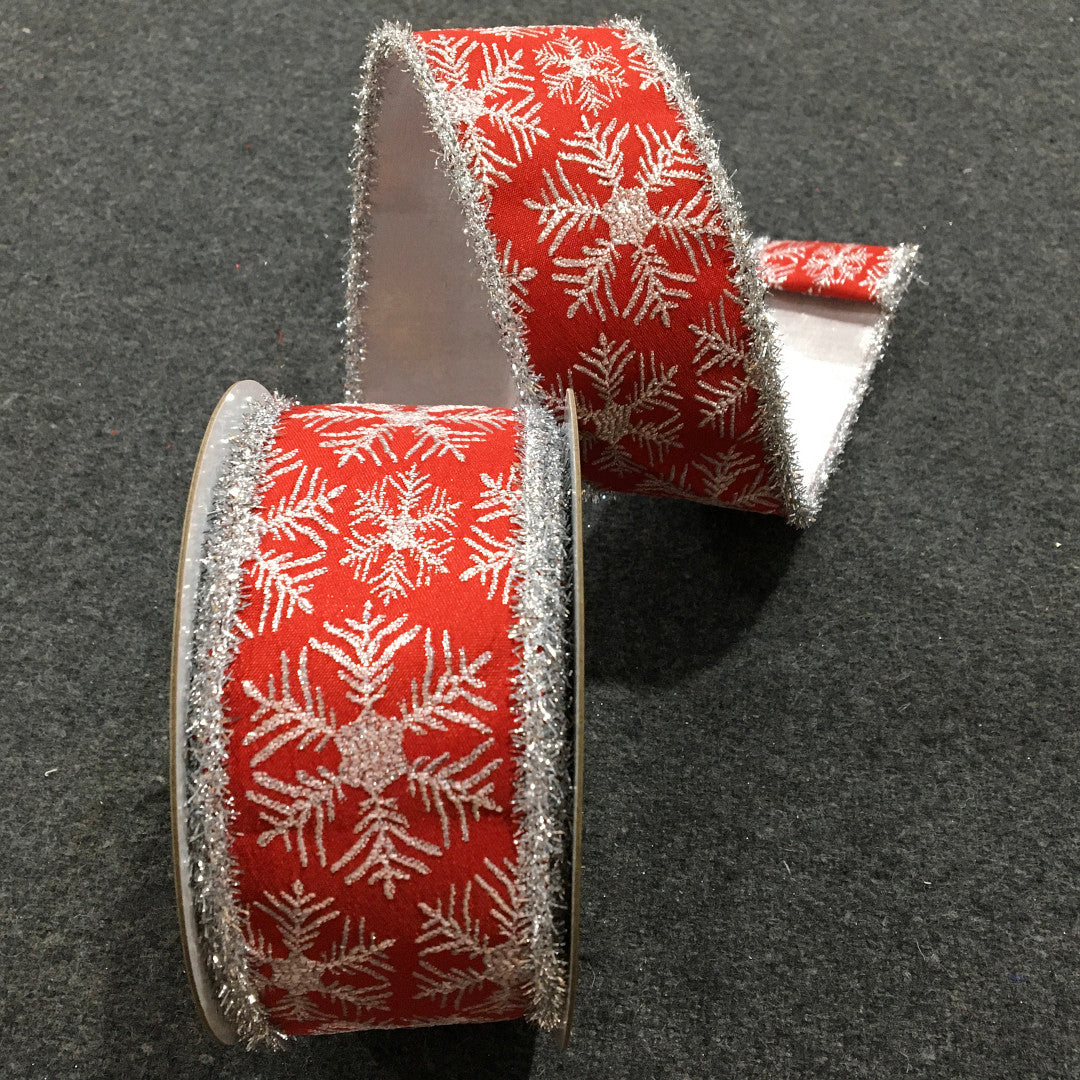 Totally Tinsel Snowflake Ribbon Bolt