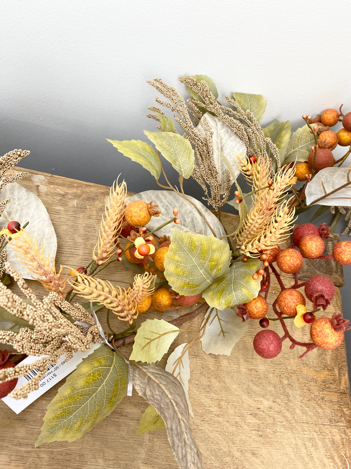 55" Harvest Table Garland