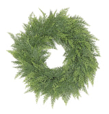 24" Soft Cedar Pine Wreath