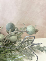 23" Blue December Swag