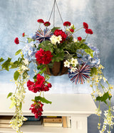 42" Summer Family Fun Hanging Basket