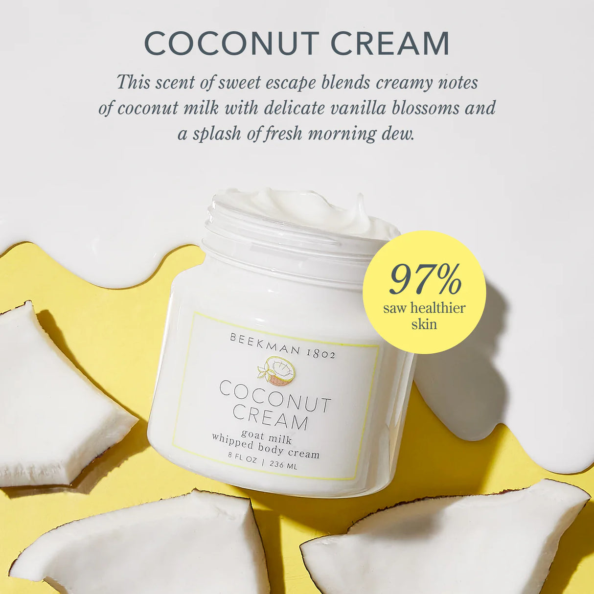 Coconut Cream Whipped Body Cream