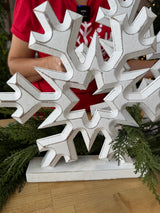Freefall Wood Snowflakes - 2 Sizes