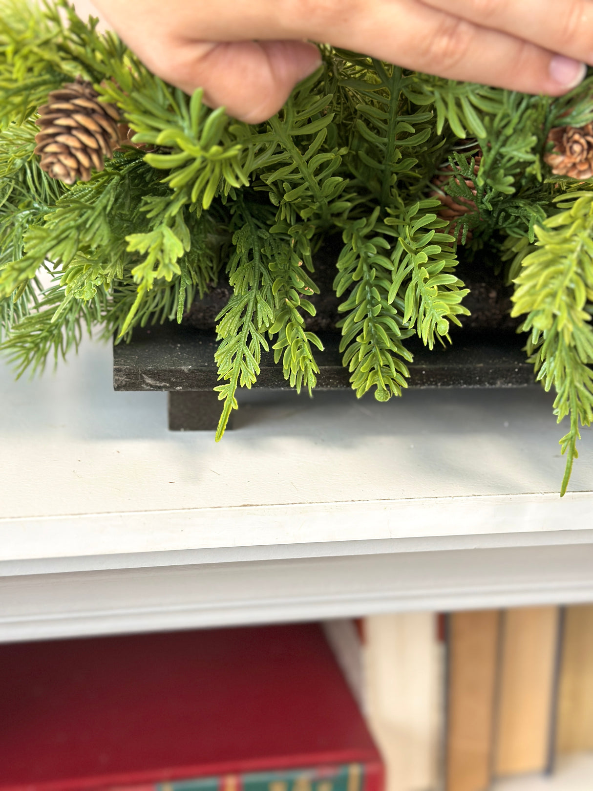22" Winter Pine Centerpiece