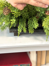 22" Winter Pine Centerpiece