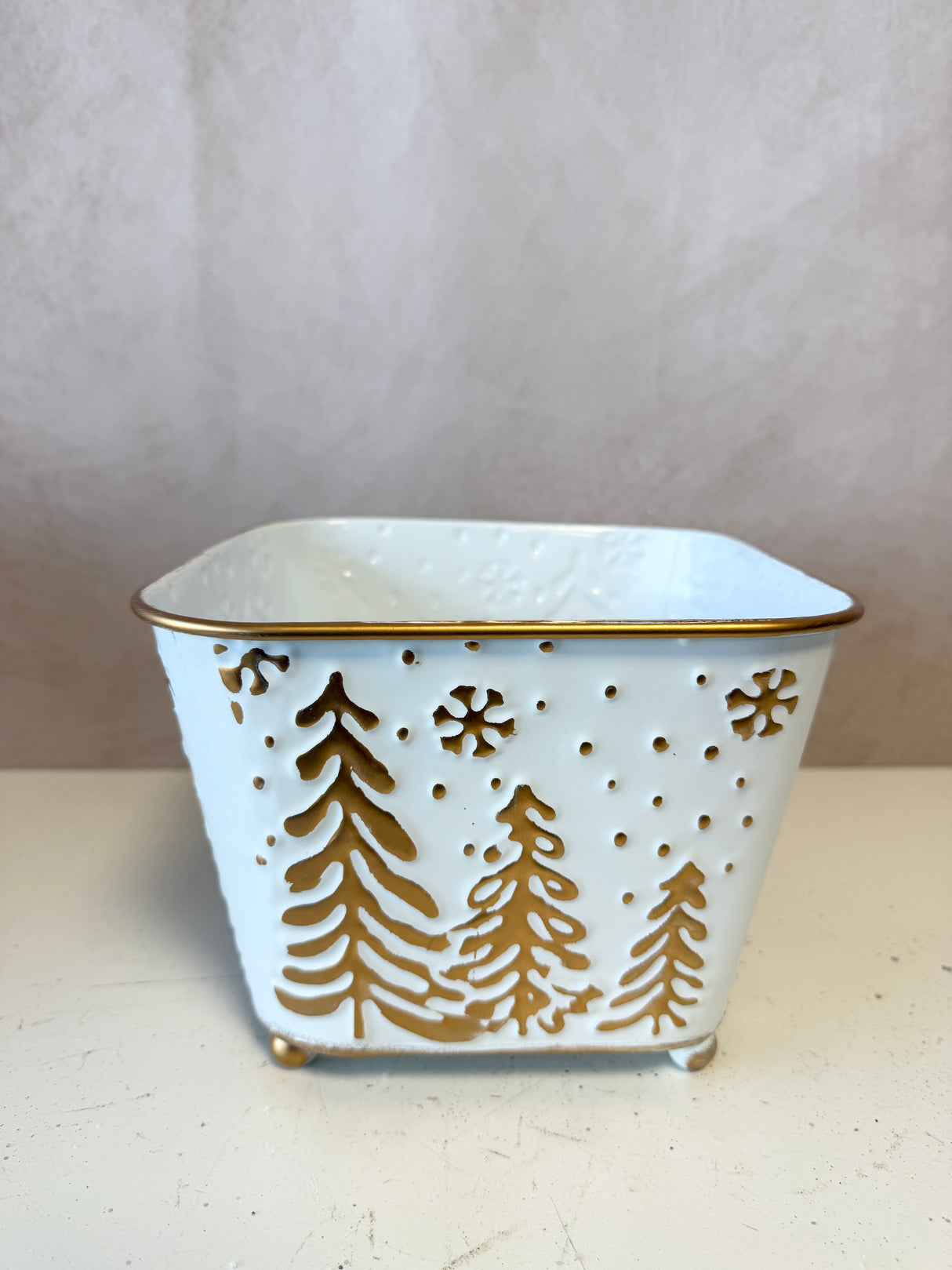 Modern Holiday Planter - 3 Sizes
