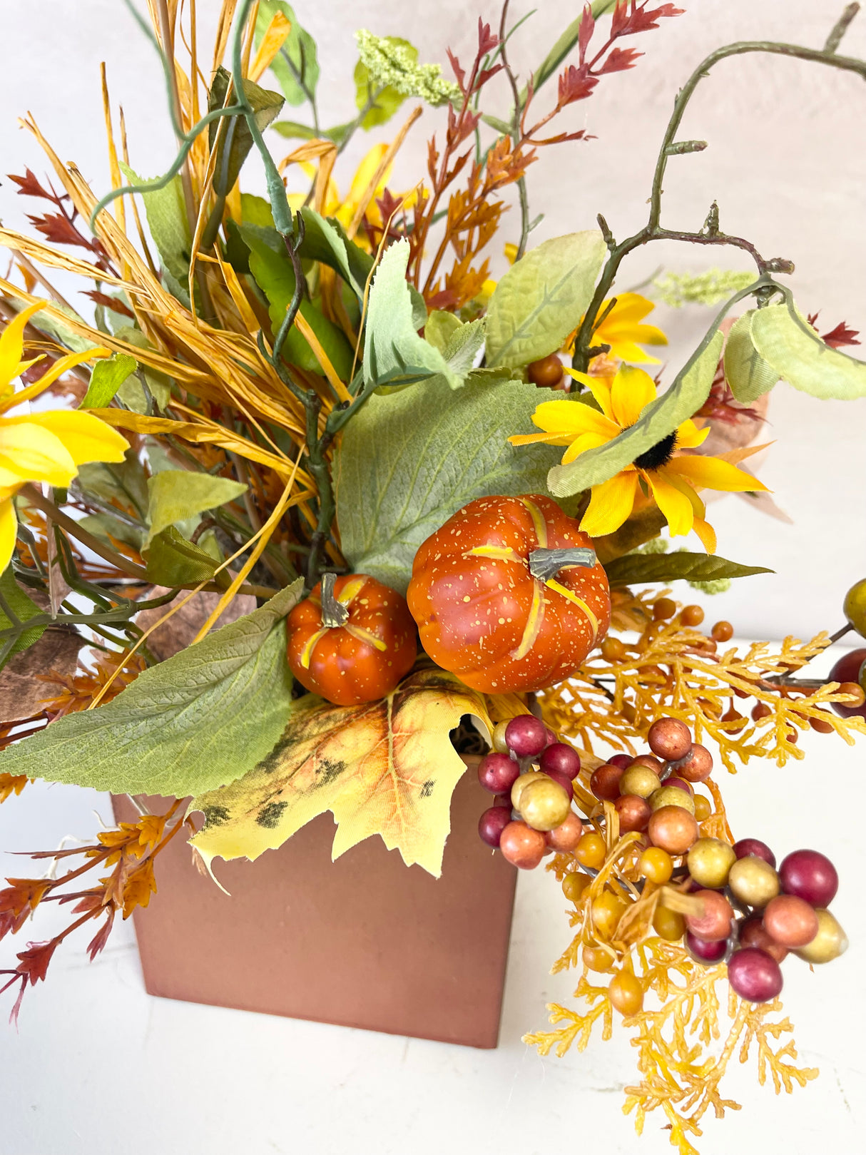 15" Autumn Joy Centerpiece