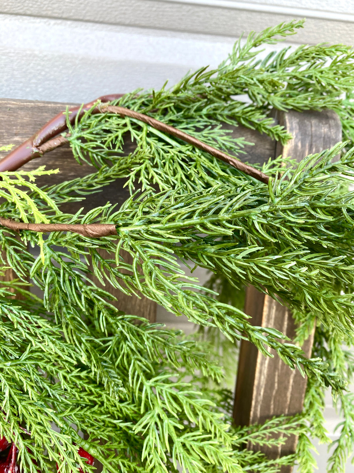 64" Woodland Berry Cascade Garland
