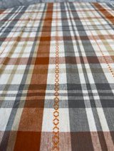 Autumn Afternoon Plaid Tablecloth