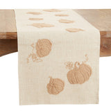 Natural Pumpkins Table Runner