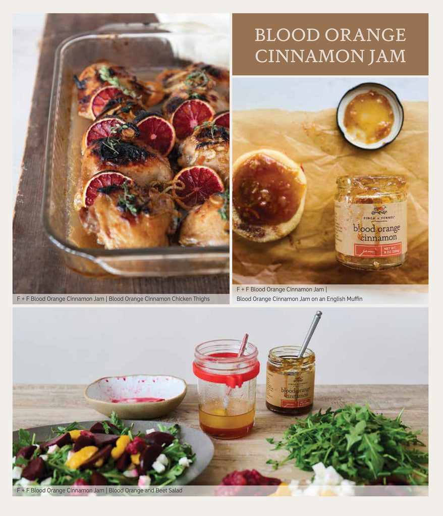 9 oz. Blood Orange Cinnamon Jam