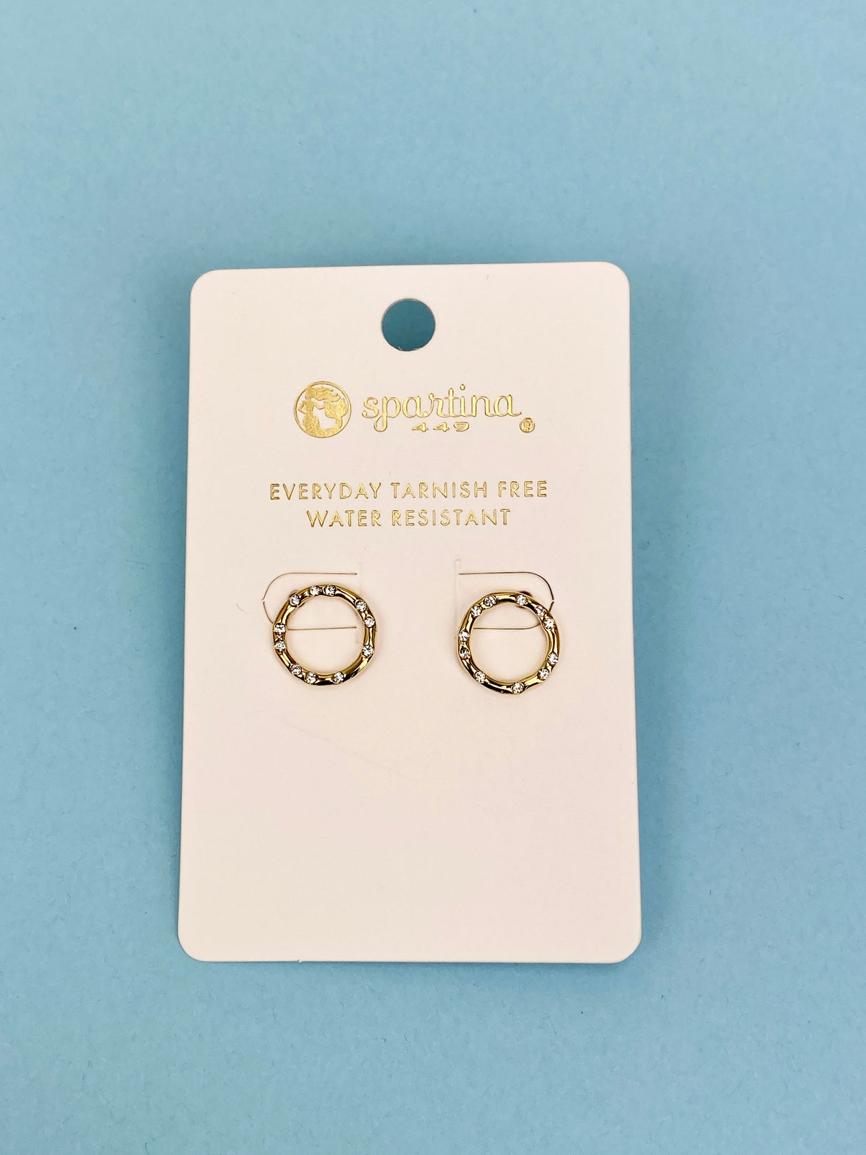 Splash Endless Stud Earrings Crystal