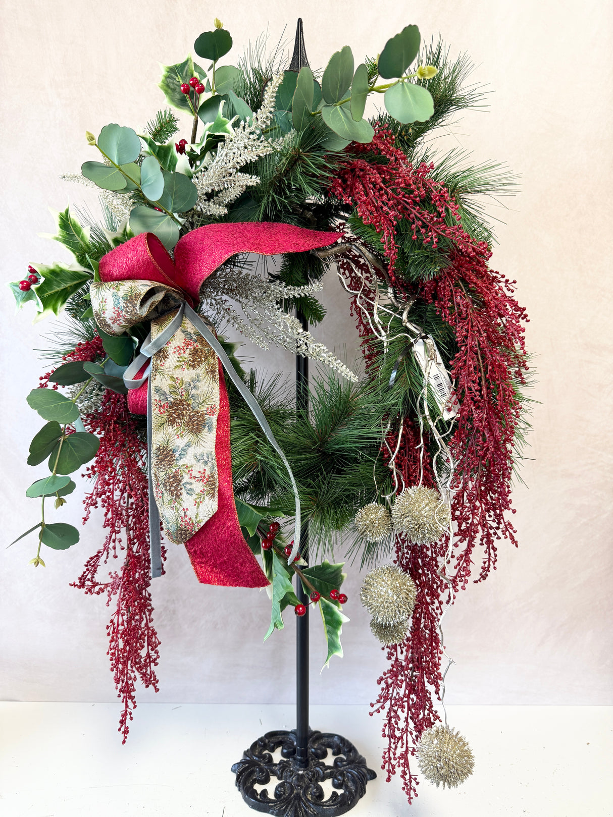 31" Handmade Christmas Wreath