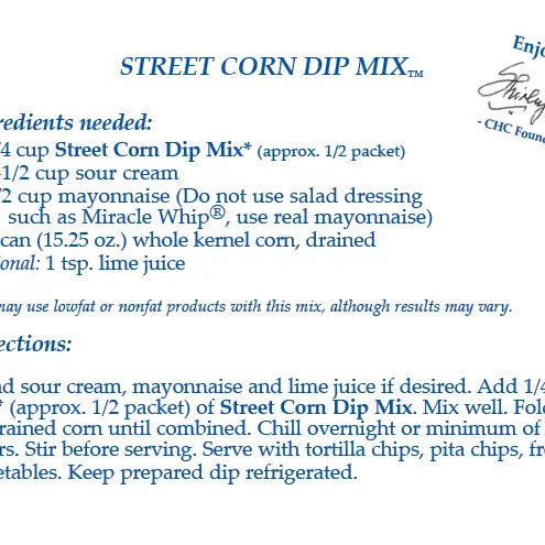 Street Corn Dip Mix