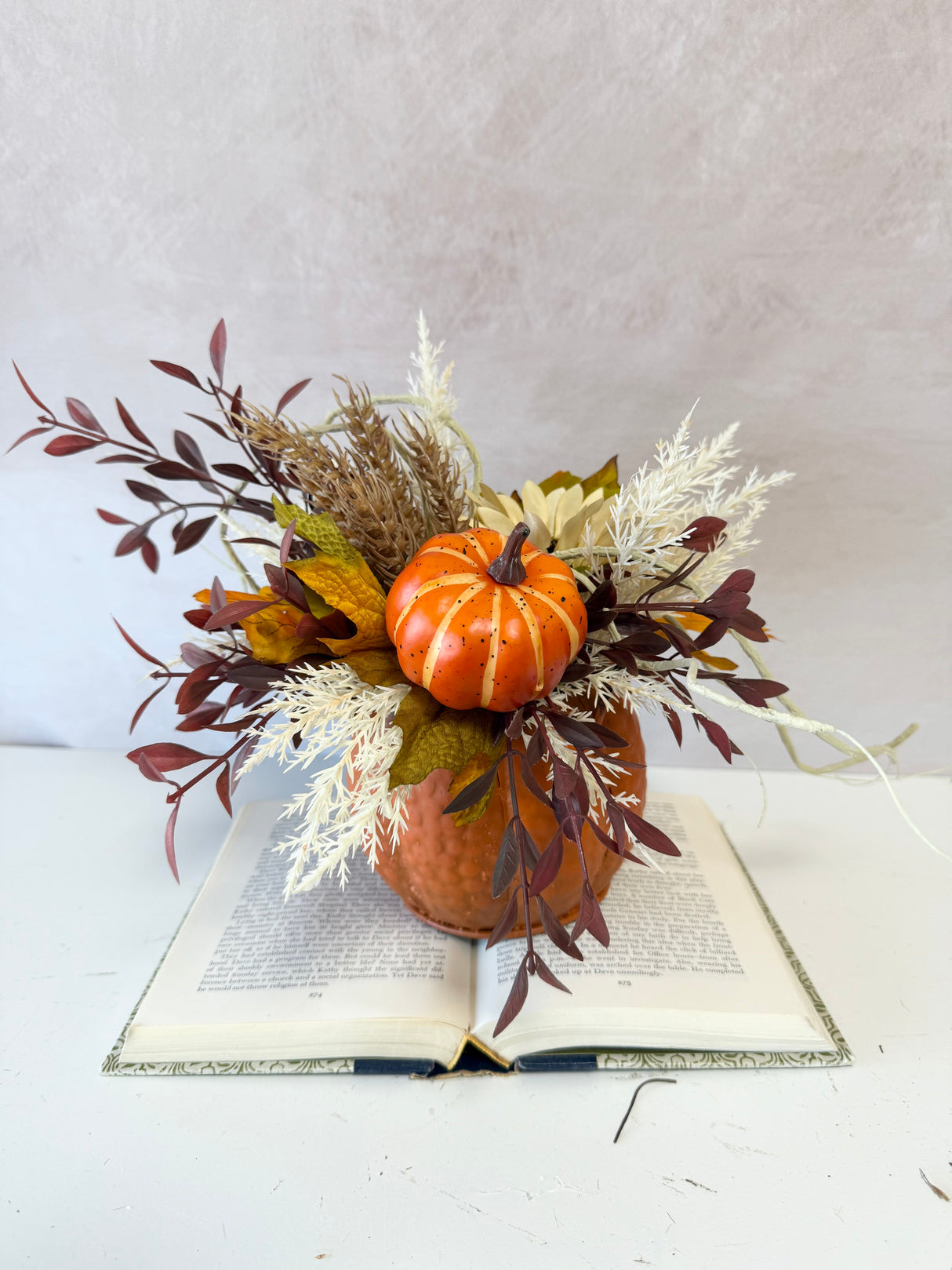 13" Golden October Centerpiece