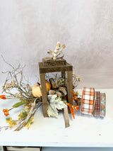 Lantern w/ Pumpkin Accent Swag Kit