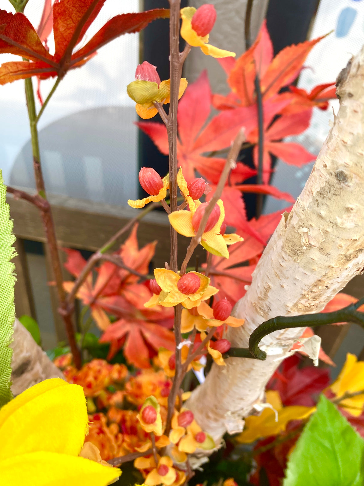 41" Autumn In Nebraska Porch Pot