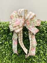 Blush Posy Bow