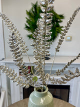 Jeweled Glitter Fern Spray