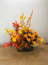 29" Warm Fall Day Porch Pot