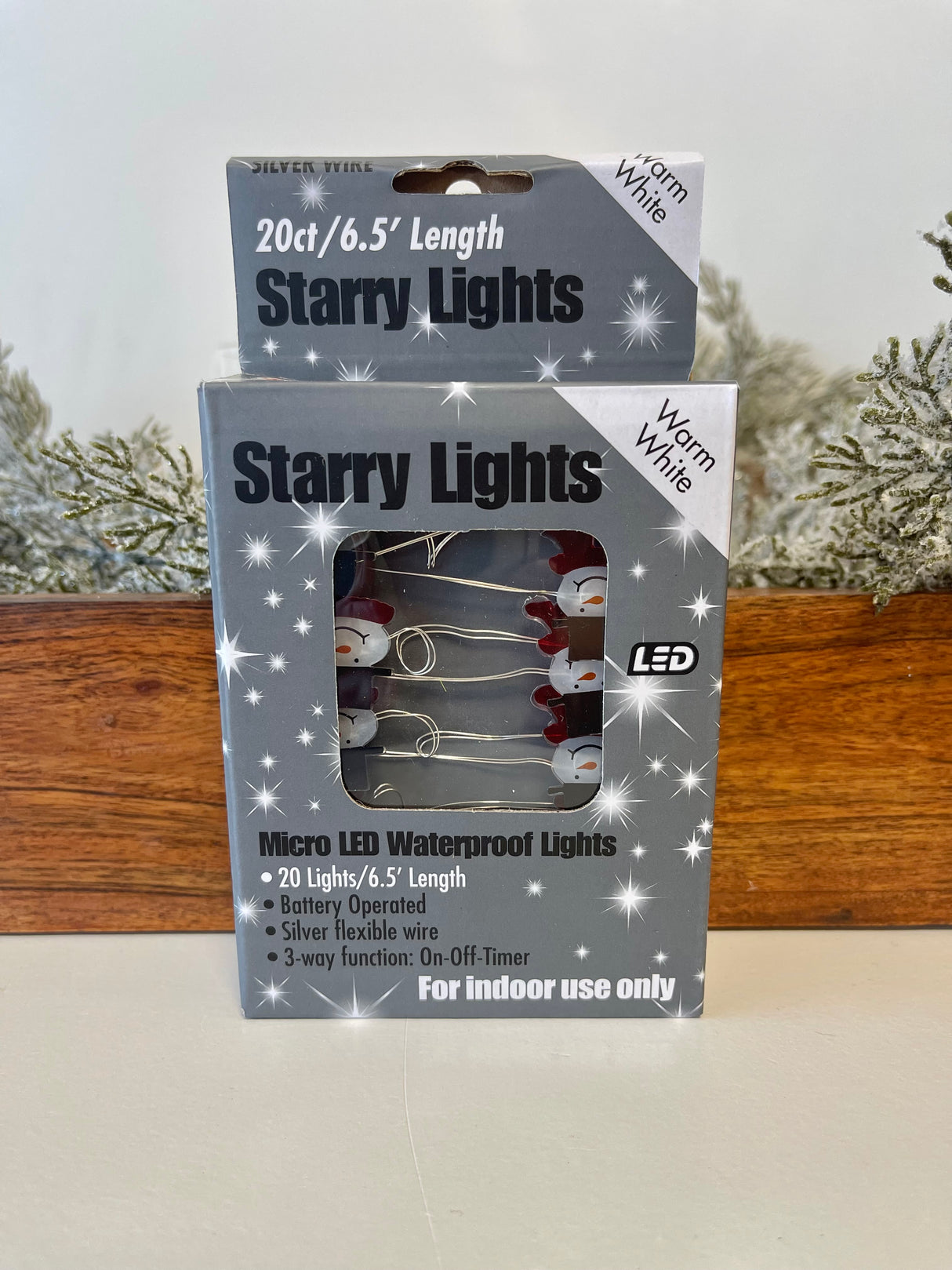 Christmas Battery Micro Light Strand- 4 Styles