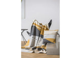 Jade 100% Organic Cotton Throw Blanket