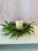 Natural Touch Cedar Candle Ring