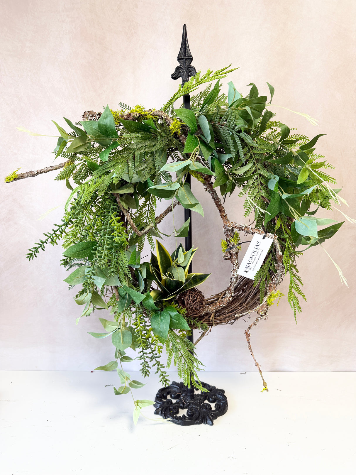 23" Green Journey Wreath