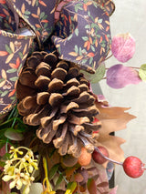 27" Woodland Autumn Lantern Swag