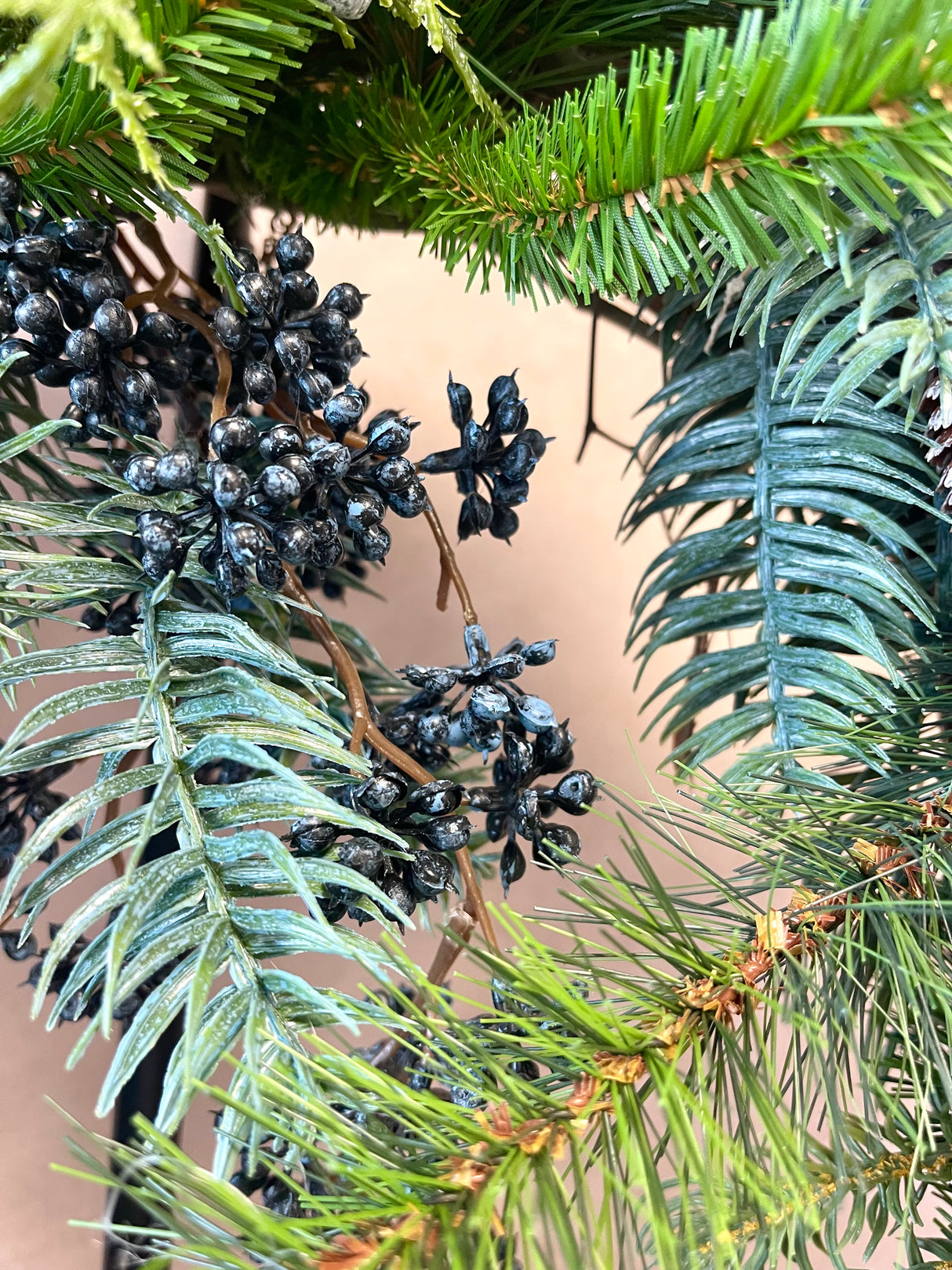 26" Sugarplum Spruce Wreath