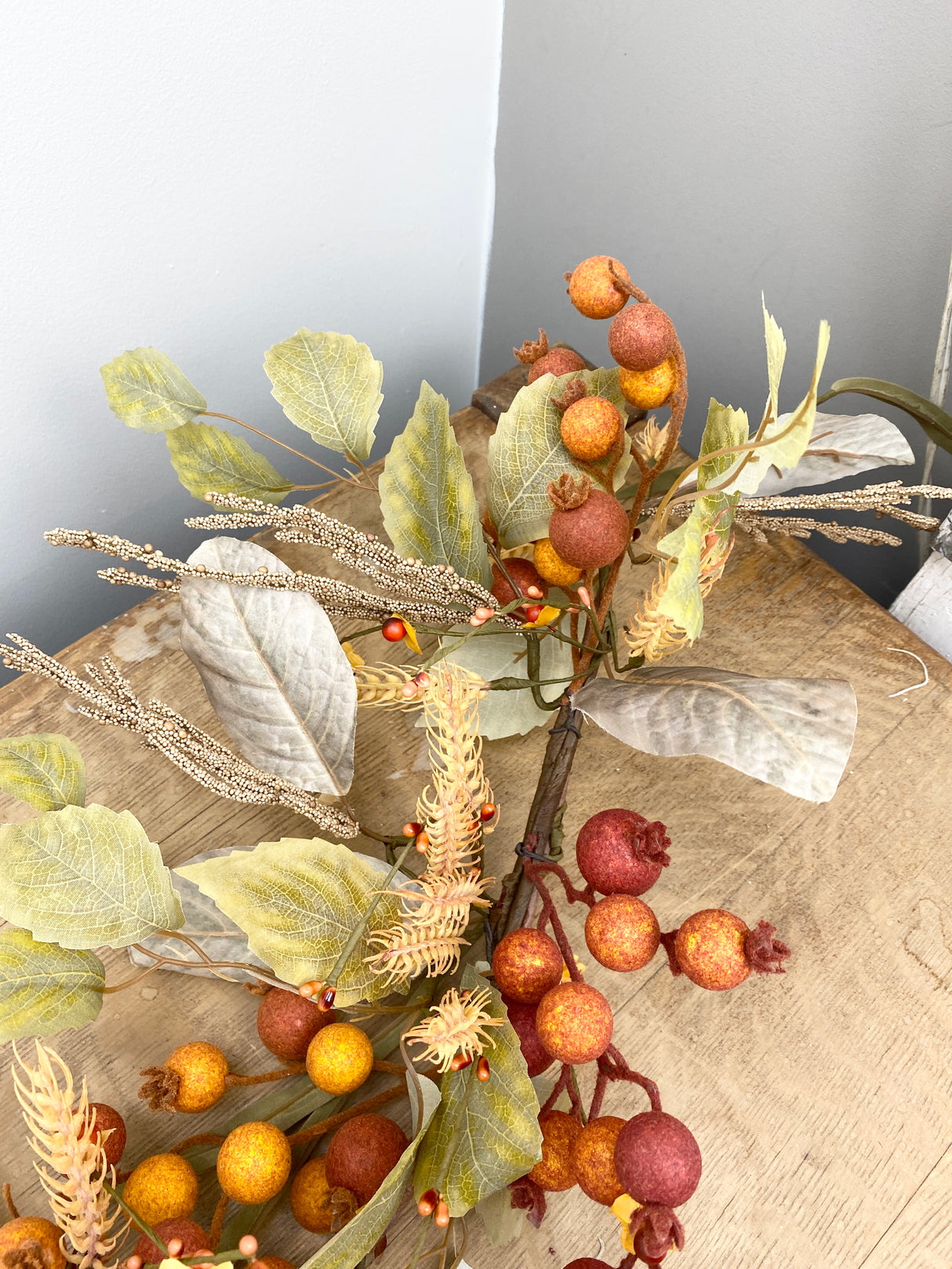 55" Harvest Table Garland