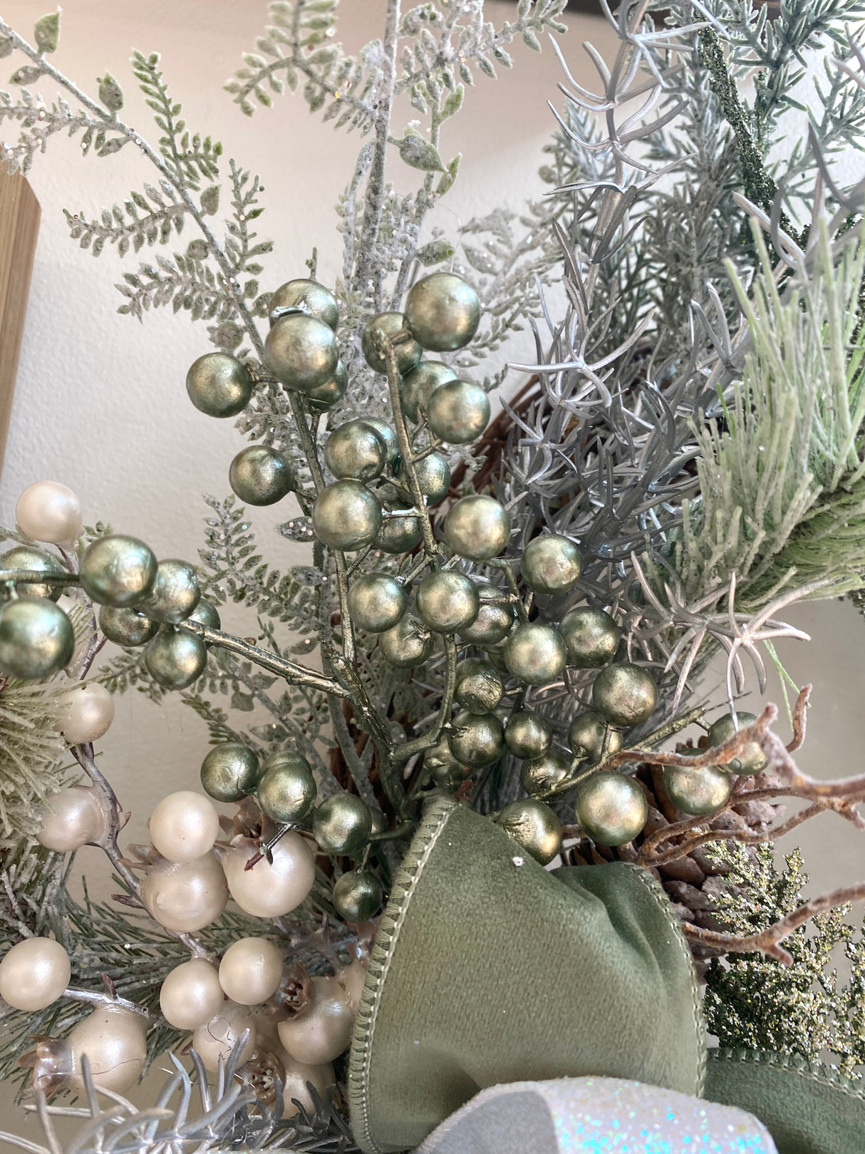 24" Celestial Winter Wreath