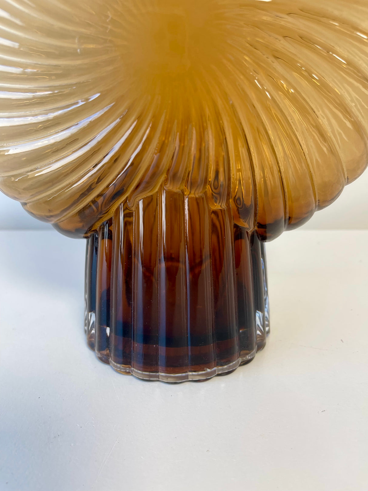 Encased In Amber Modern Vase