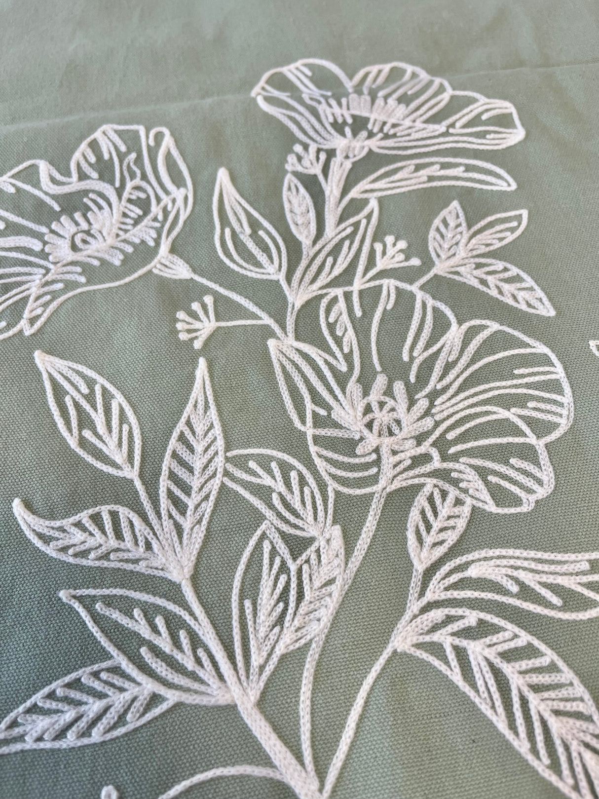 Sage Table Runner