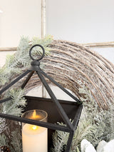 32" Frosty Winters Night Wreath