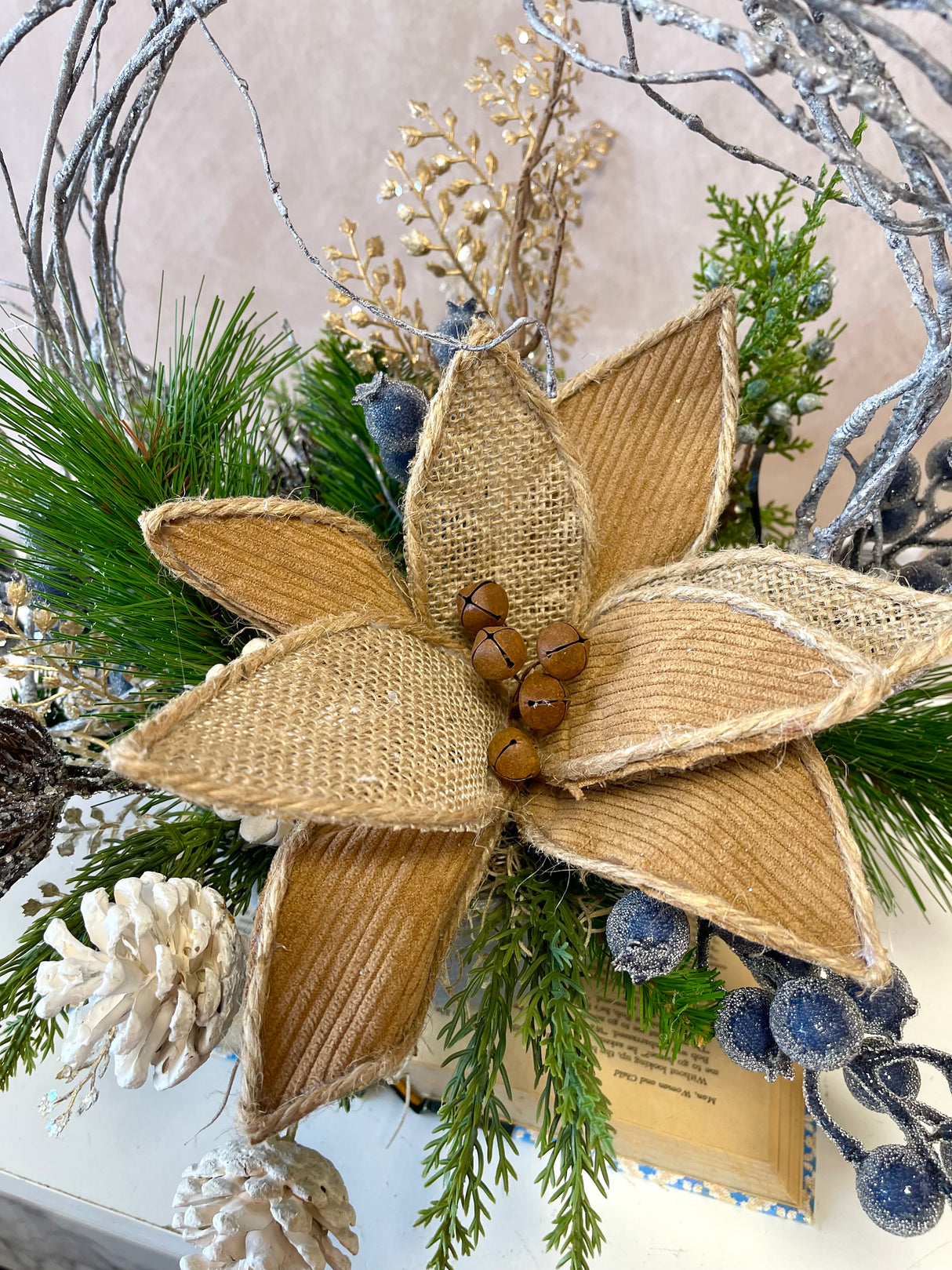 21" Season of Sparkle Centerpiece