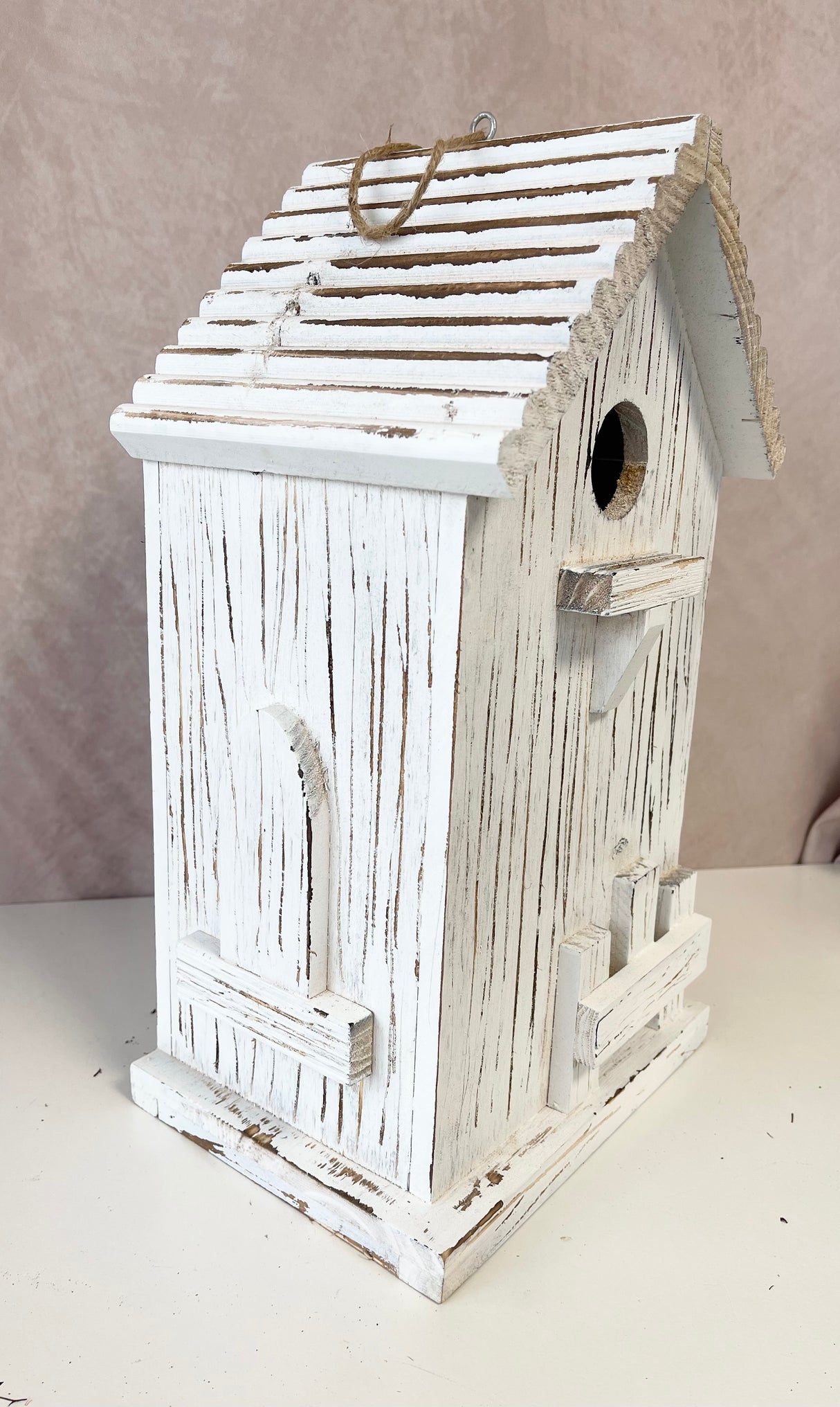 White Bird House Accent