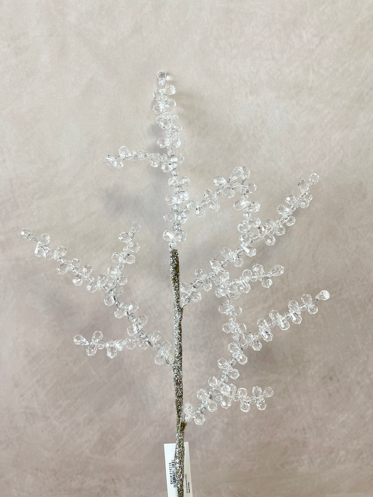 Deck The Halls Acrylic Stem